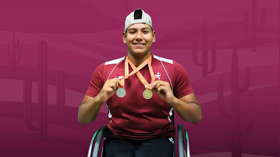 LOGRA JESÚS SANEZ DOS MEDALLAS Y UN RÉCORD PERSONAL EN GP DE PARATLETISMO 